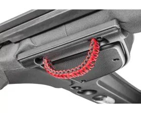 Quadratec Red Paracord 3-in-1 Grab Handles for A Pillar, Headrests & Soundbar Jeep Wrangler 2007-2018